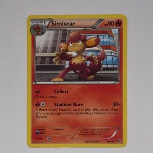 POKEMON CARD: Simisear #16/99 (Pokemon Next Destinies)